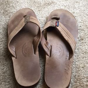 Sz 10 rainbow sandals with mild wear